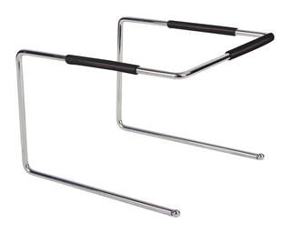 6 1/2" Chrome-plated Steel Pizza Pan Stand Medium by Winco – Medium, Aluminum, Model APZT-789