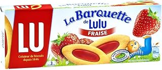 Kraft French Cookies LU Barquettes Strawberry