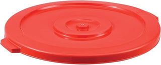 Global Industrial 32 Gallon Garbage Can Lid, Red