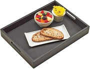 Cal-Mil 3559-1-96 Tray, 2.5" Height, 19" Width, 14" Length, Midnight Bamboo (Pack of 2)