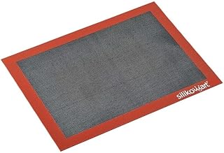 Silikomart 70.109.99.0065 Mat Air Mat, Silicone, Red Brick/Black, 40 x 30 cm