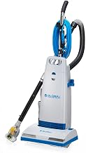 Global Industrial Commercial Upright Vacuum Cleaner with On-Board Tools