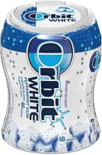 Orbit White Peppermint Soft Chew Gum, 40 count per pack -- 24 per case.