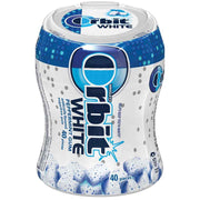 White Peppermint Soft Chew Gum by Orbit – 40 ct", White, Pack of 24