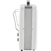 5120 BTU Portable Milkhouse Style Electric Heater by Global Industrial – 10.25"L x 7.9"W x 15.75"H, Steel, White, Model PH-933