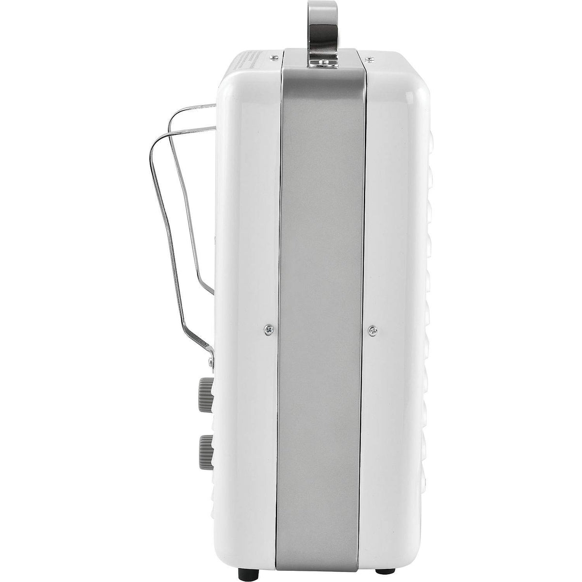 5120 BTU Portable Milkhouse Style Electric Heater by Global Industrial – 10.25"L x 7.9"W x 15.75"H, Steel, White, Model PH-933