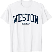 Weston Florida FL College University Style Navy T-Shirt