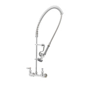 Easy Install Wall Mount Pre-Rinse Faucet for Commercial Kitchens. Includes Wall Bracket and Sprayer Meets New DOE Requirements with a 1.15 GPM Flow Rate (Pack of 1) by T&S Brass –