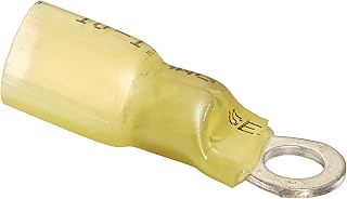 Gardner Bender AMT-106 12-10 AWG Nylon Insulated Ring Terminal, Yellow, 3-Pack