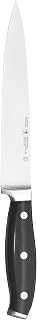 ZWILLING HENCKELS Forged Premio 6-inch Utility Knife, Black/Stainless Steel