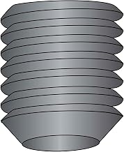 Socket Set Screw, 8-32 x 1/8", Cup Point, Steel, Black Oxide, Coarse, 100 Pack