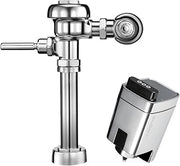 Regal 111 Water Closet Flushometer, 3080150 & Sloan EBV-500-A Retrofit, 3325500 Bundle - Fixture Connection Top Spud, 1.28 GPF Flush Valve, Exposed Side Mount Sensor, 72 Hour Sentinel Flush