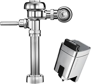 Regal 111 Water Closet Flushometer, 3080150 & Sloan EBV-500-A Retrofit, 3325500 Bundle - Fixture Connection Top Spud, 1.28 GPF Flush Valve, Exposed Side Mount Sensor, 72 Hour Sentinel Flush
