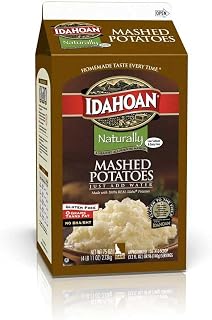 Idahoan Naturally Signature Mashed Potatoes, 4.68 Pound -- 6 per case.