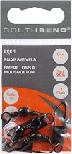 SouthBend Black Snap Fishing Swivel