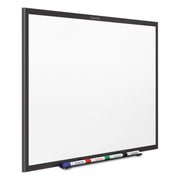Quartet Black / 96"W x 48"H / Nano-Clean Magnetic Dry Erase Boards