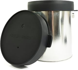 Planetary Design Fresh-Port Paint Topper | Gallon & Quart | Oxygen-Blocking Lid for Cans | Patented Seal with Argon Compatibility, Extends Shelf Life, Flexible Silicone, Pack of Two - Gallon Size