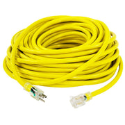 Outdoor Extension Cord by DuroMax – XPC10100A, pvc, Yellow, Model XPC10100A