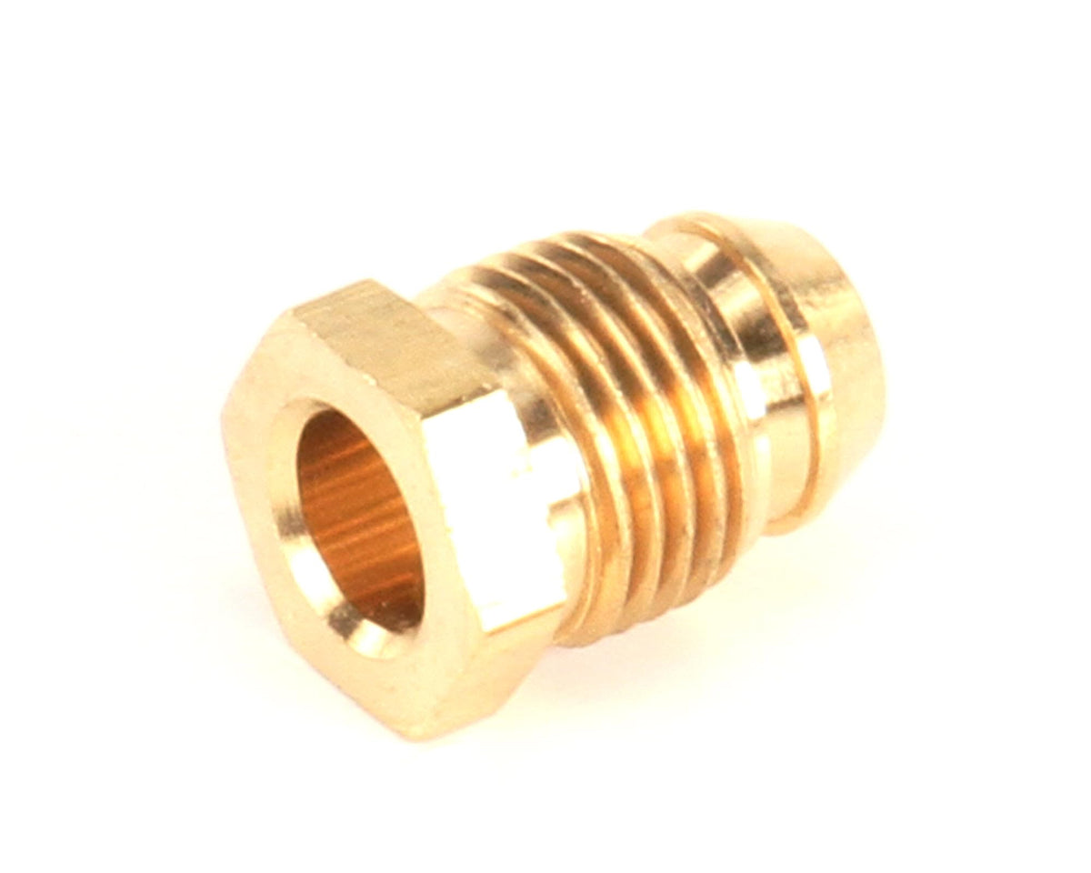 Nut,Comp W/ 1/4 Ferrule Brass - Genuine OEM Replacement Part by Pitco – 1/4", Brass, Model PP10618