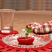 Appetizer Plates by Pasabahce – Large, Glass, Transparent, Model 10499 L