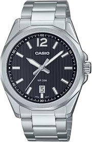 Casio MTP-E725D-1AV Men's Analog Watch with Black Dial