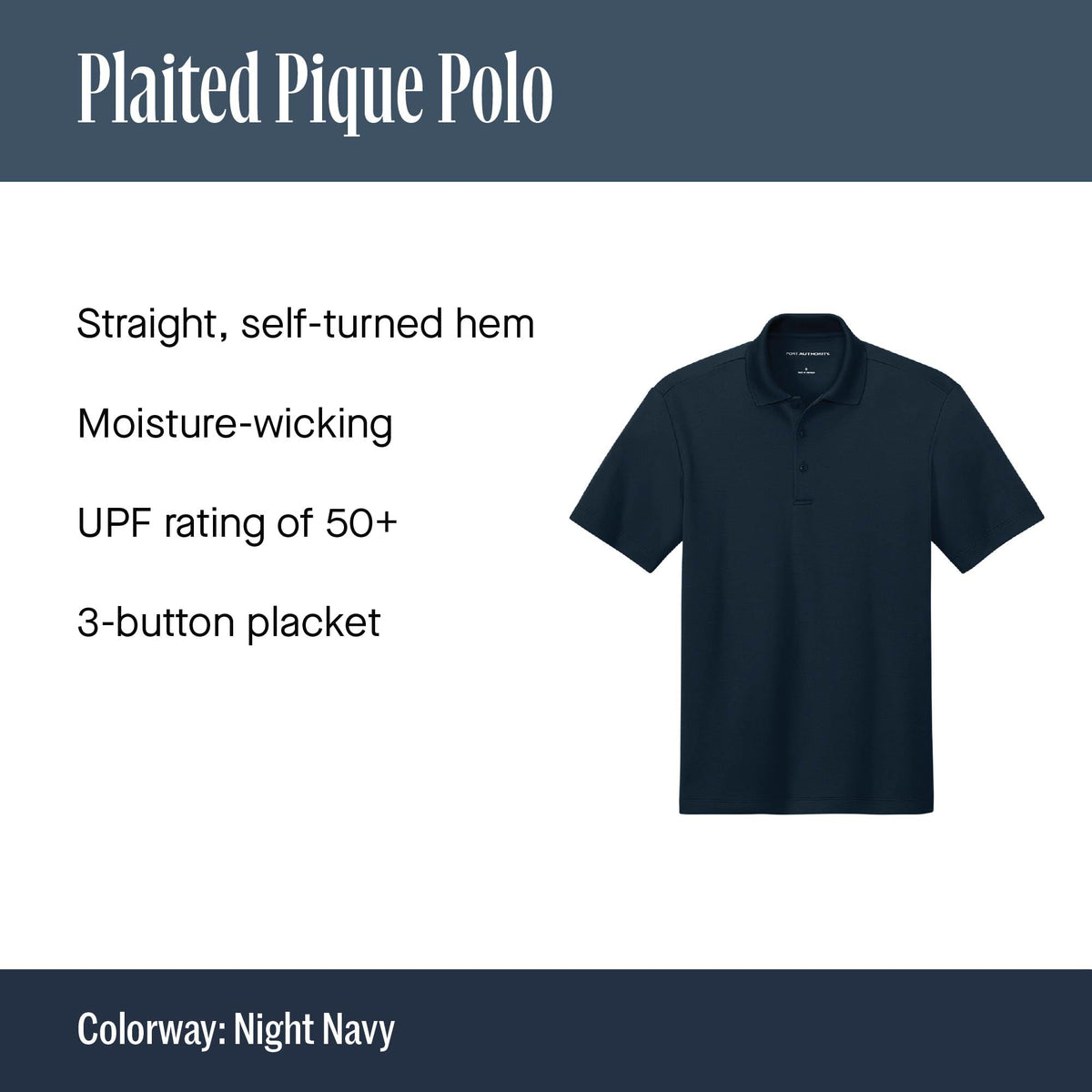Unisex Plaited Pique Polo Rich Red by Port Authority – Medium, Rich Red, Model K620