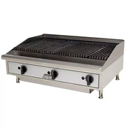 36" Radiant Gas Charbroiler by Toastmaster – Stainless Steel, Stainless-Steel, Model TMRC36