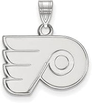Philadelphia Flyers Small (1/2 Inch) Pendant (14k White Gold)