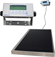 Large Platform Digital Scale by Health o meter – Universal, Rubber, Red, Model 2842KL