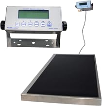 Large Platform Digital Scale by Health o meter – Universal, Rubber, Red, Model 2842KL