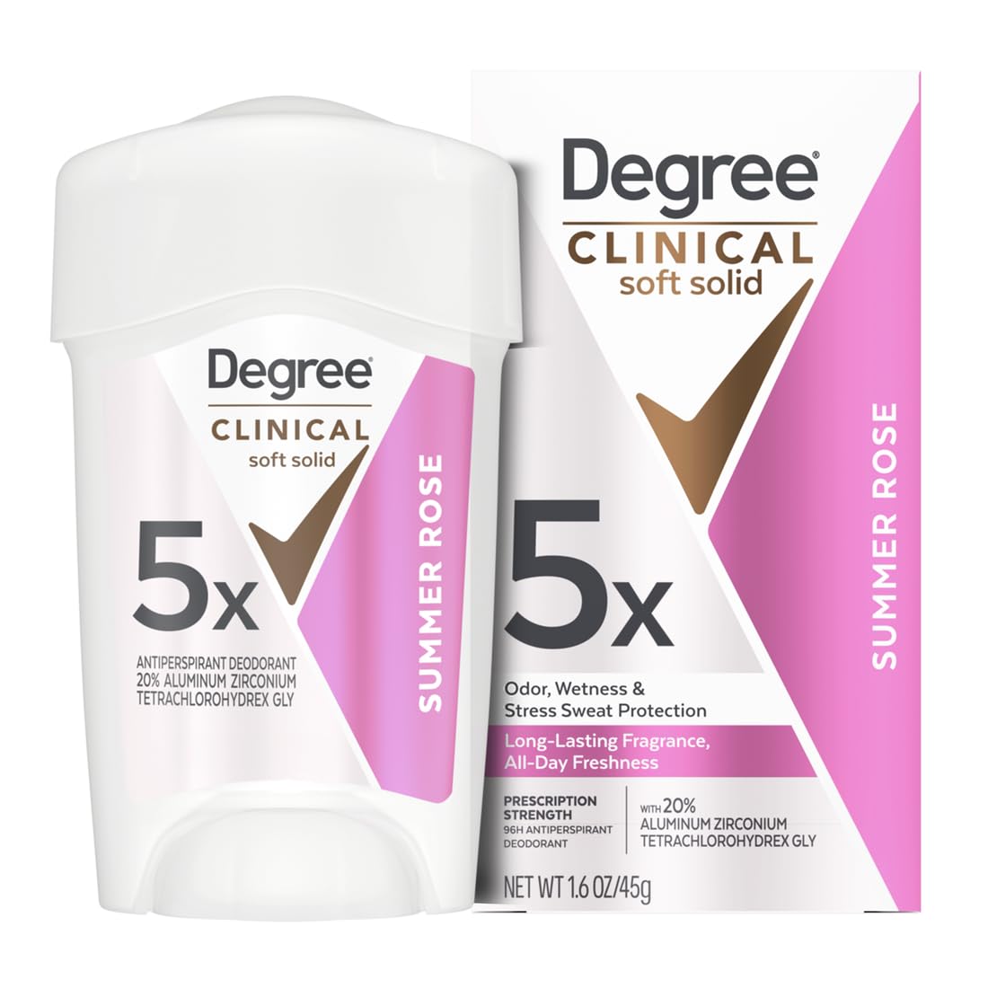 Degree Jasmine / 1.7 Ounce (Pack of 1) / WHITE Antiperspirant Deodorant