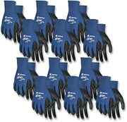 MCR Safety Memphis N9696 Blue Ninja Lite Gloves, 18 Gauge, Size Medium, (12 Pair)