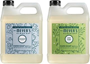 Mrs. MEYER'S Clean Day Liquid Hand Soap Refill 33 OZ Each, Iowa Pine, Snow Drop, 1 CT (Variety Pack)
