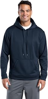 SPORT-TEK Sport-Wick Fleece Hooded Pullover. F244 - Navy_4XL