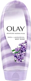 Olay Moisture Ribbons Plus, Shea Plus Lavender Oil 18 oz (Pack of 6)