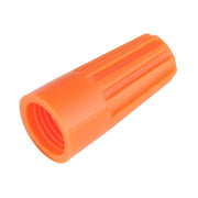 nVent 22-14 AWG WireGard Orange Connectors by Gardner Bender – 100 Pack, Plastic, Orange, Pack of 100, Model 10-003