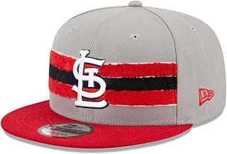 New Era St. Louis Cardinals 9FIFTY Chenille Band Snapback Cap, Adjustable Hat