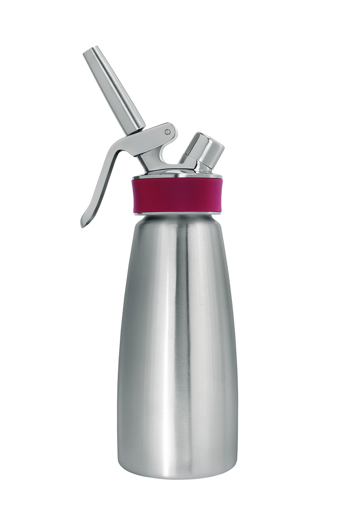 iSi North America Six - 1 Pint / Stainless Steel/Red / Gourmet Whipper Cream Chargers & Whippers
