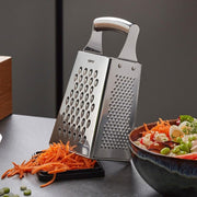 89562 Grato Square Grater by GEFU – 4.33 x 4.33 x 9.64, Stainless Steel, Stainless, Model GF24-89562