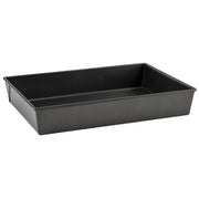 Winco 18" x 12" / Steel / Black Rectangular Cake Pans