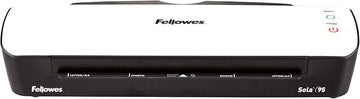 Fellowes Sola A4 Laminator Machine for Home Use - Fast 4 Minute Warm Up Time with Auto Shut Off Feature - 80-125 Micron - White - Amazon Exclusive