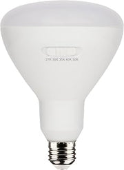 Satco 13W BR40 LED Bulb, 5-CCT, 1075 Lumens, E26 (8 Bulbs)