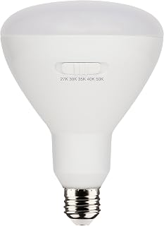 Satco 13W BR40 LED Bulb, 5-CCT, 1075 Lumens, E26 (8 Bulbs)