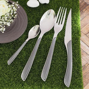 Amefa 16 Piece Cutlery Set for 4 People / Gray / Modern Flatware Sets