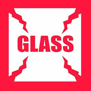 Polar Tech SCL506 Mailers and Small Packages Labels, Glass, 4" Length, 4" Width