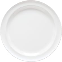 G.E.T. Supermel I White 6-1/2" Melamine Salad Plate