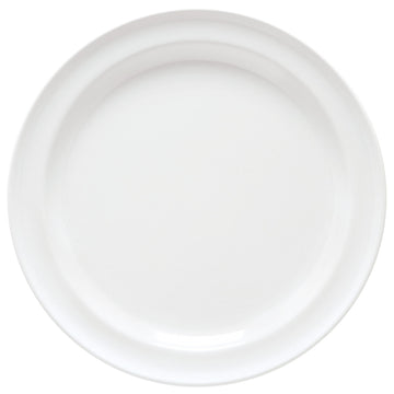 G.E.T. Supermel I White 6-1/2" Melamine Salad Plate by GET – Large, Melamine, White, Pack of 48, Model DP-506-W