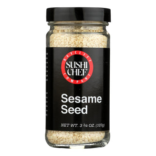 Sesame Seeds - 3.75 Ounce -- 12 per case by Sushi Chef – Commercial Grade