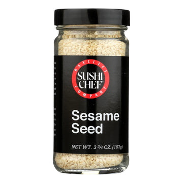 Sesame Seeds - 3.75 Ounce -- 12 per case by Sushi Chef – Commercial Grade