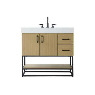 Caroline Bathroom Vanity Honey Brown by Lighting Design – Wood, Honey Brown, Model VF29236MHB